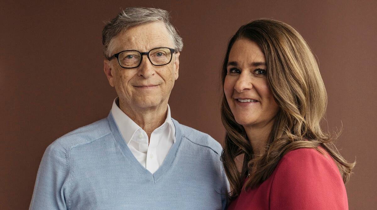 Bill Gates and Melinda French